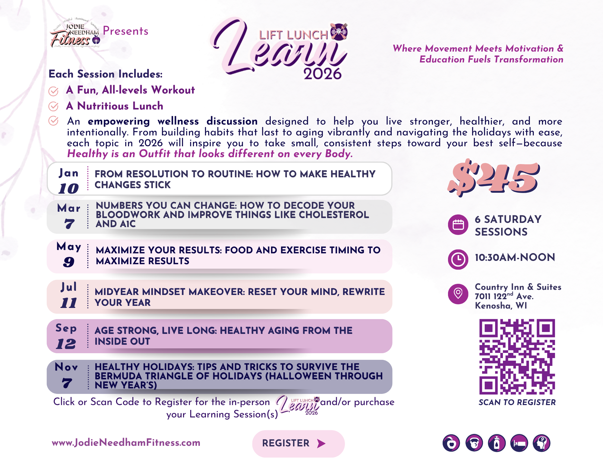 Life, Lunch, and Learn 2026